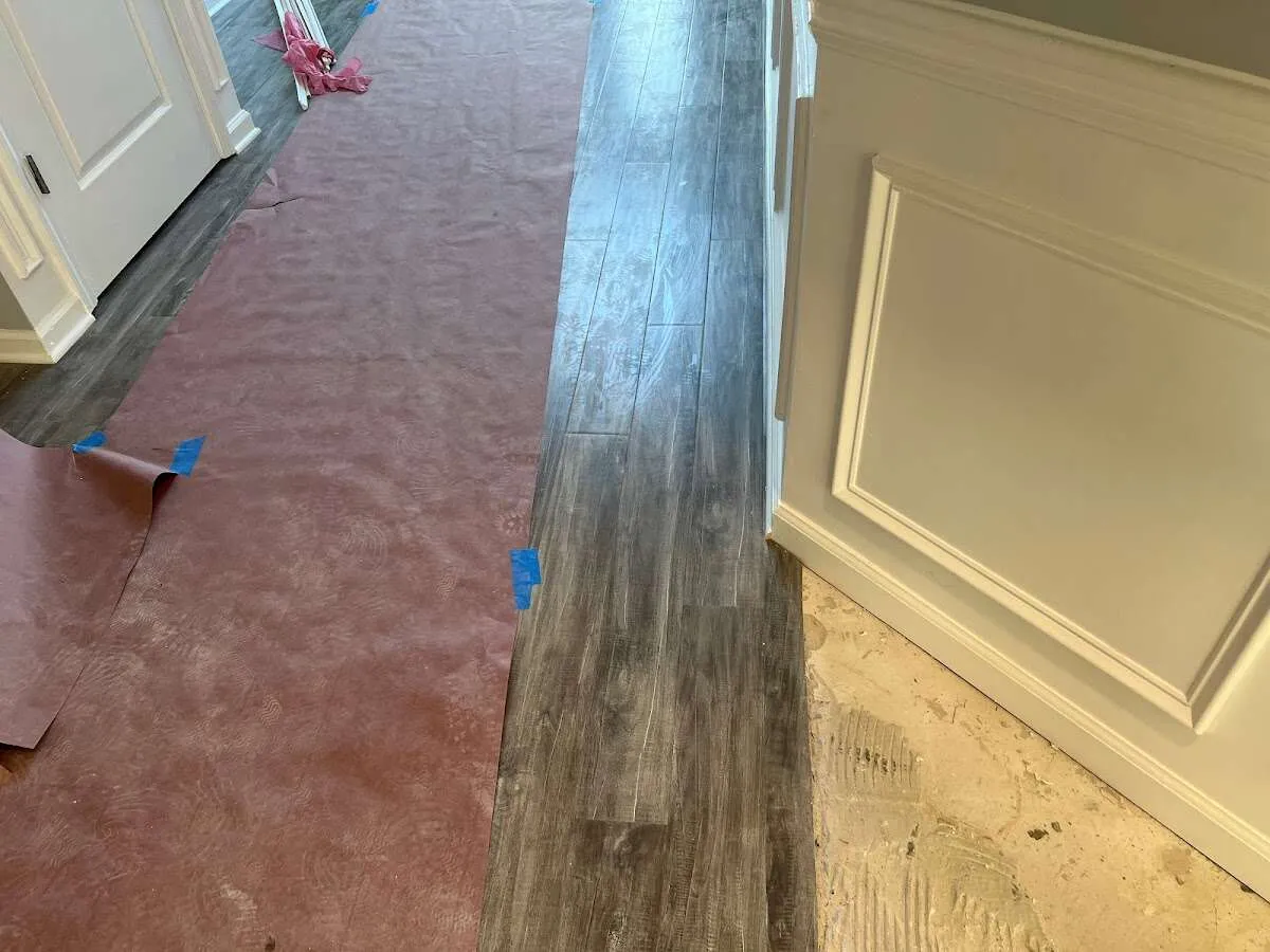 Completed marble shower restoration in Ashland